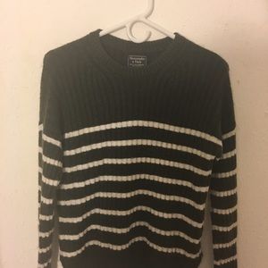 An Abercrombie&Fitch lightweight striped sweater